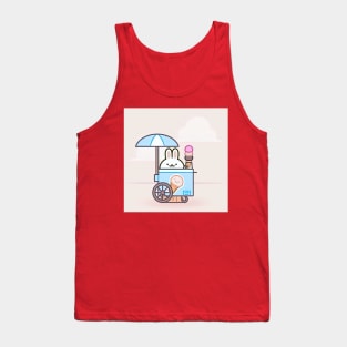 Ice Cream Bunny Tank Top